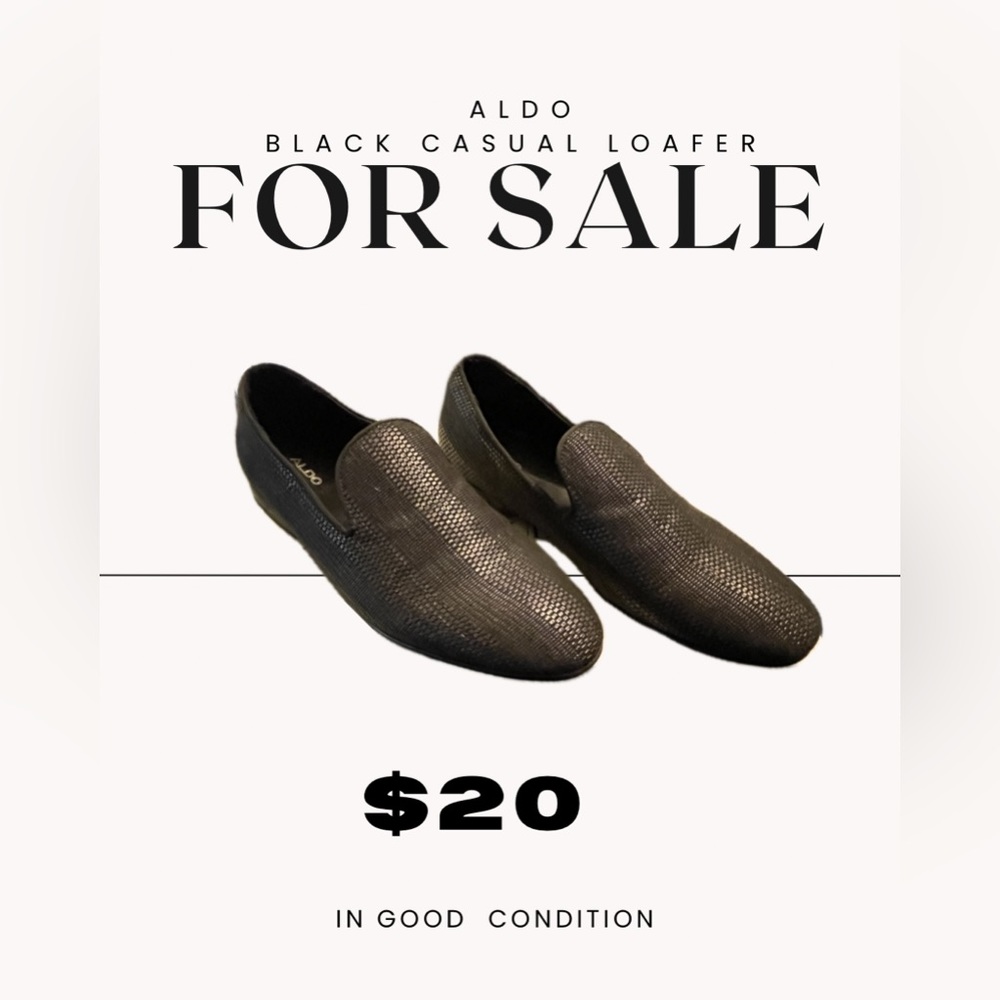 Black also casual loafer